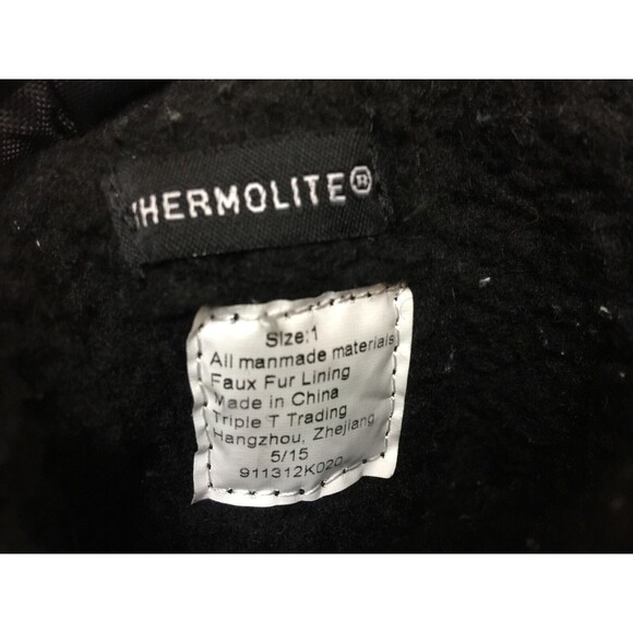 Northside Thermolite Kids Unisex Youth Winter Snow Boots Size 1 Color Gray - Picture 8 of 9